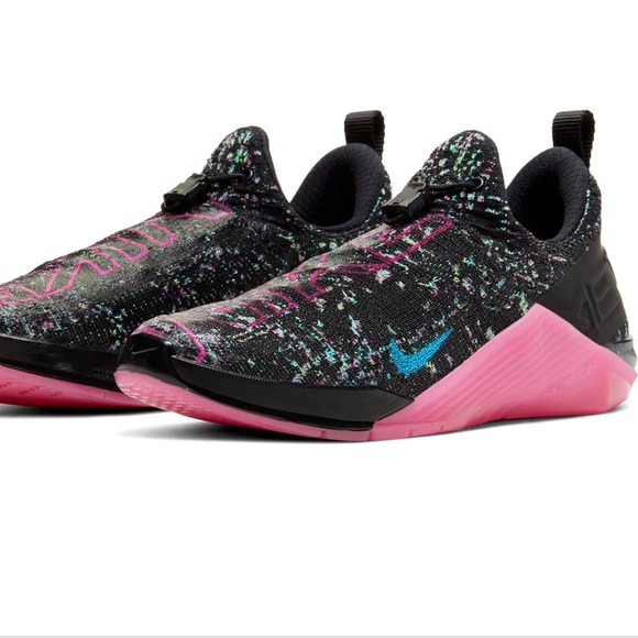 Nike React Metcon AMP Black Blue CN5501 046 Cross Training Shoes Mens